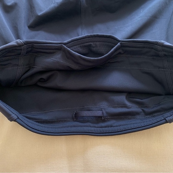 Lululemon Uncovered Strength High-Rise Crop Leggings 23” Black Sz 6 W6BAWS Mesh - Picture 11 of 14